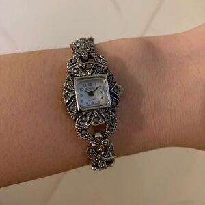 NEW Persona Lady’s Marcasite Quartz watch bracelet